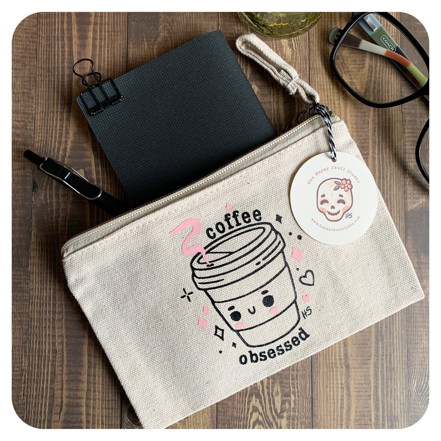 Coffee Obsessed Pouch