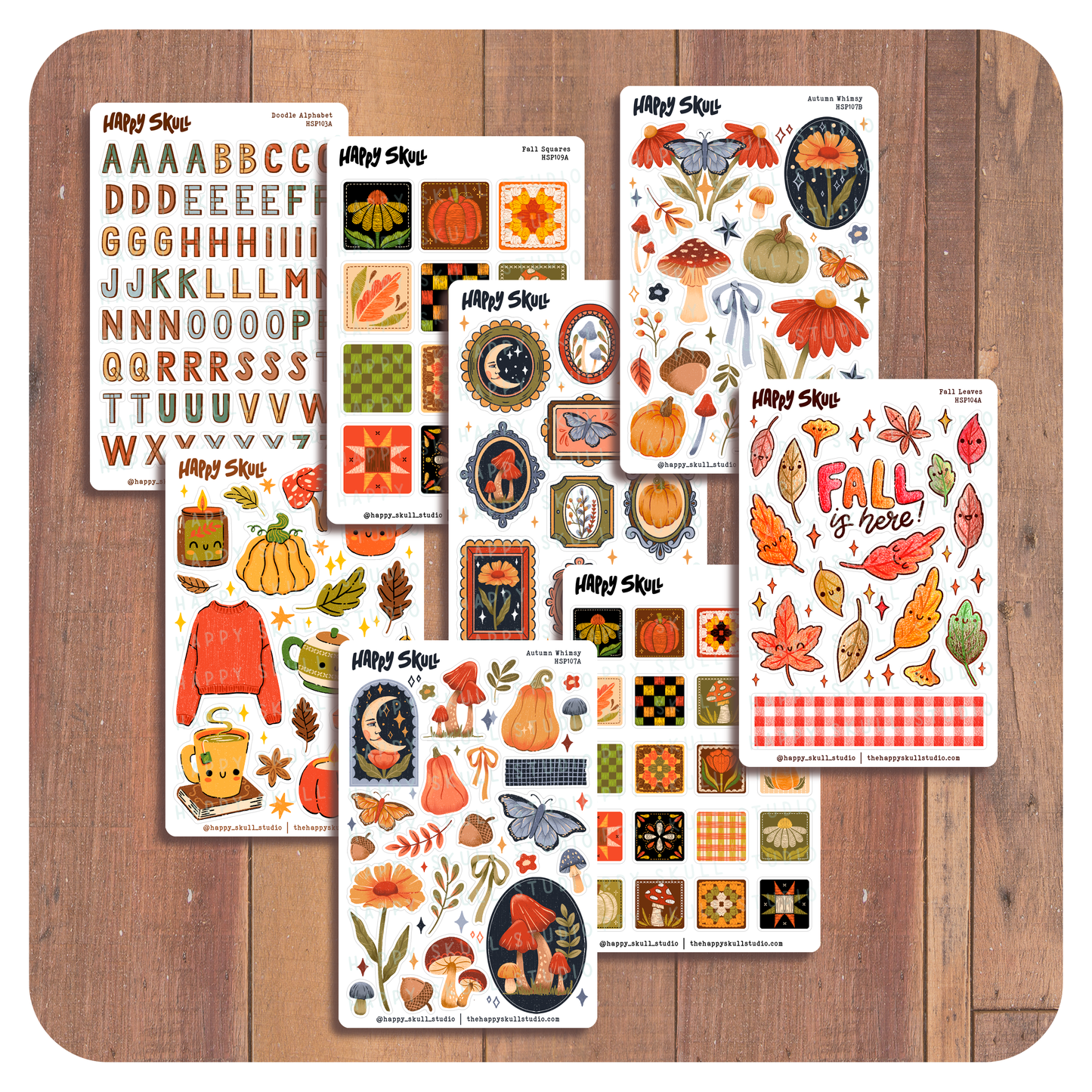 Fall Sticker Bundle