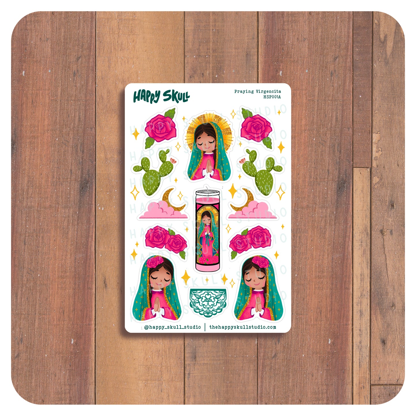 HS001 Praying Virgencita