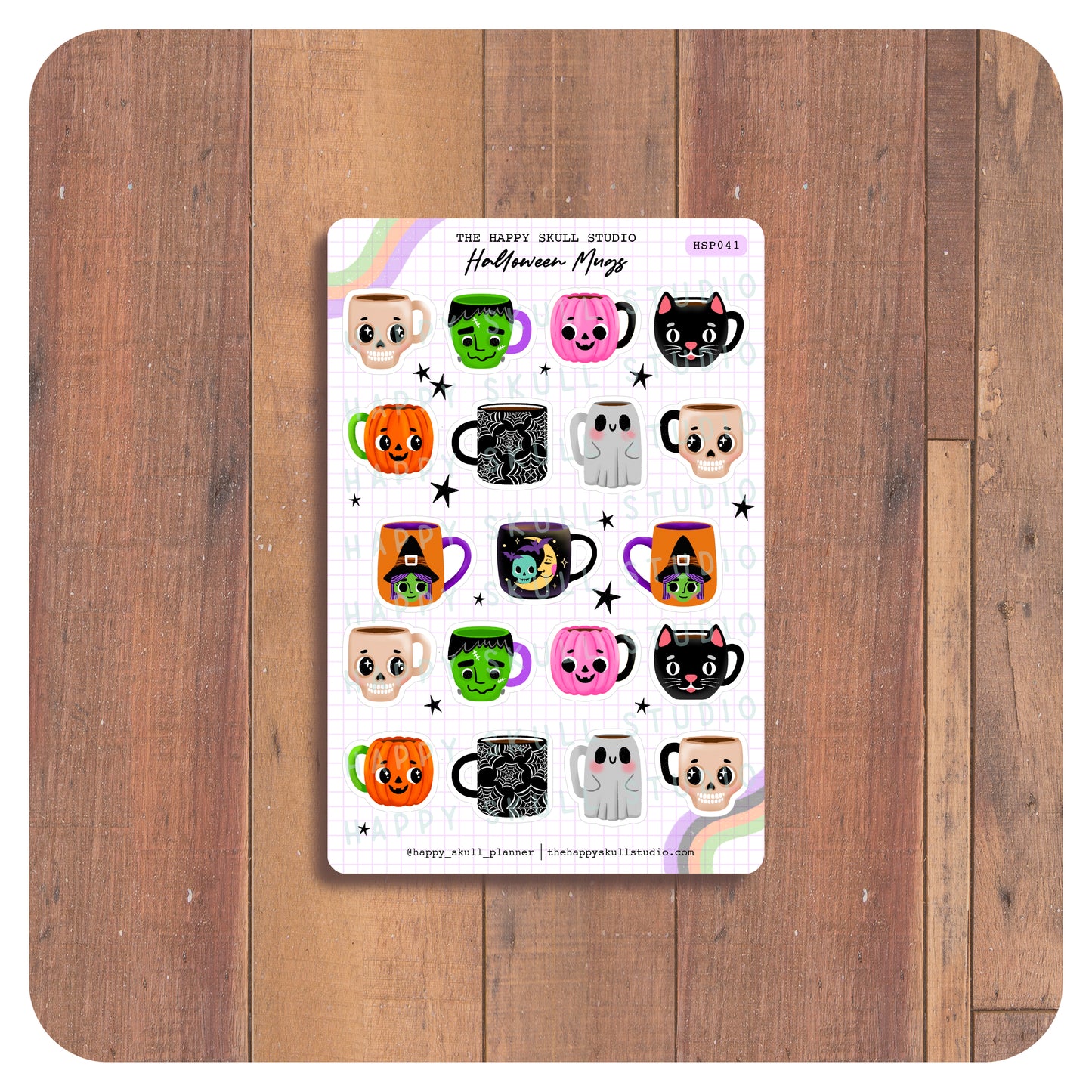 HS041 Halloween Mugs