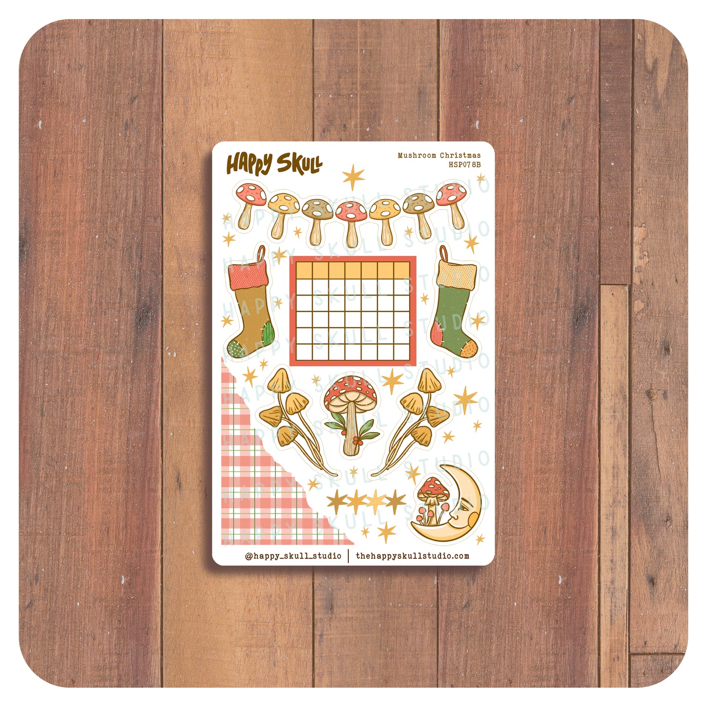 HS078 Mushroom Christmas