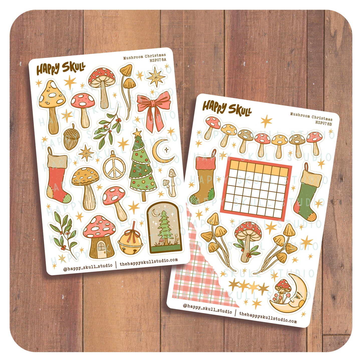 HS078 Mushroom Christmas