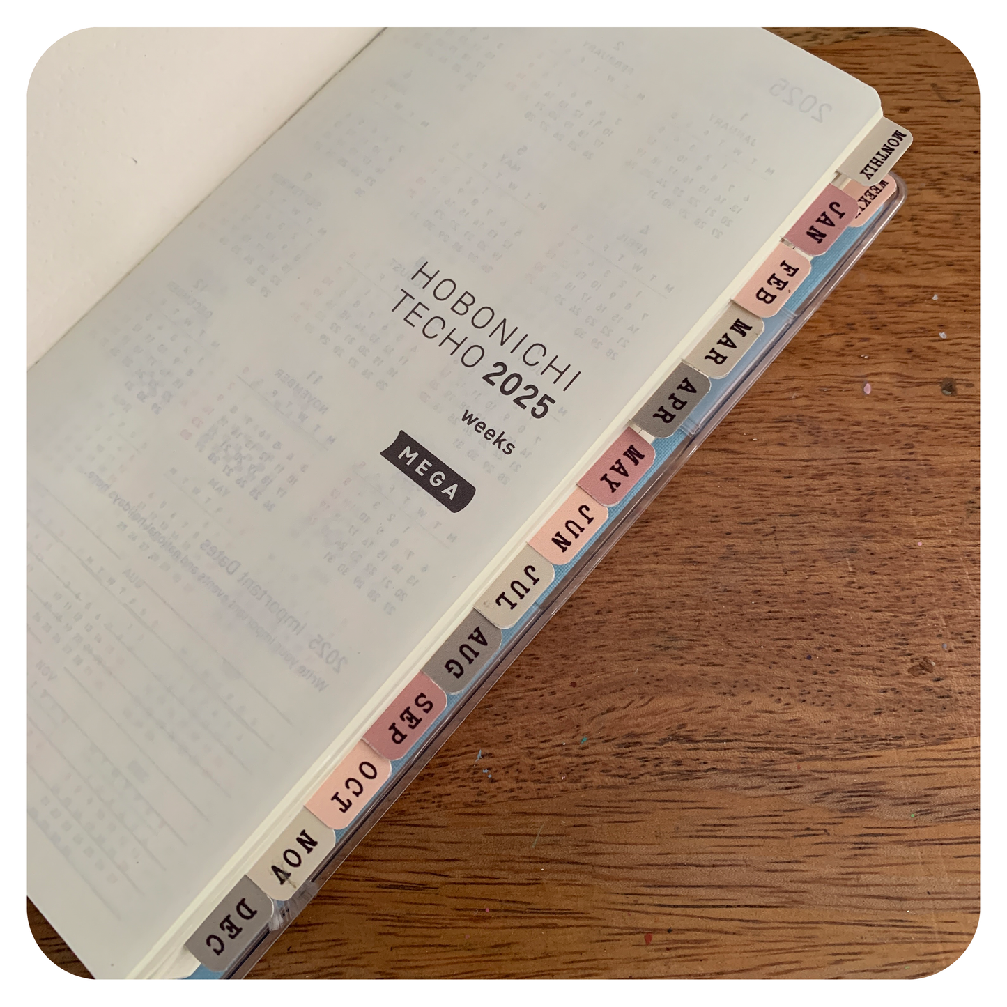 HSP081 Mini Planner Tabs