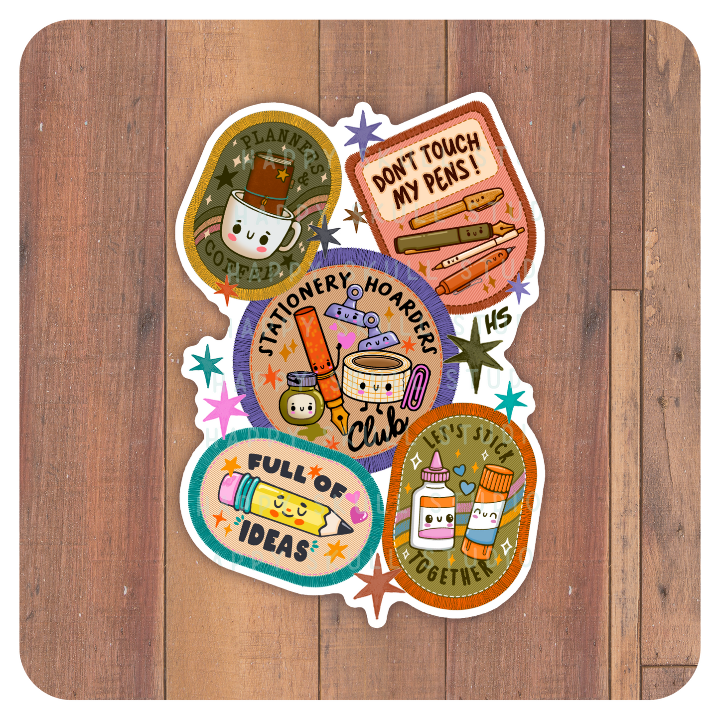 HS083 Stationery Patches