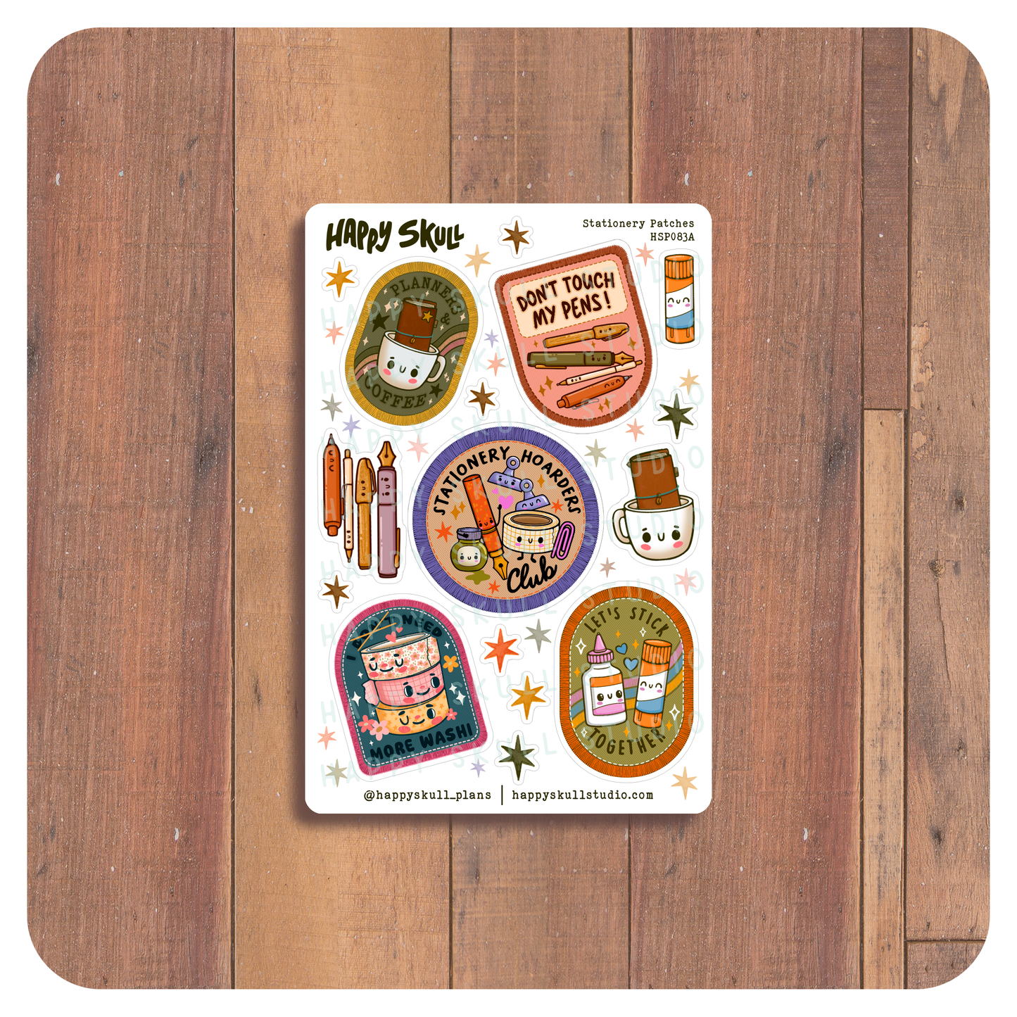HS083 Stationery Patches