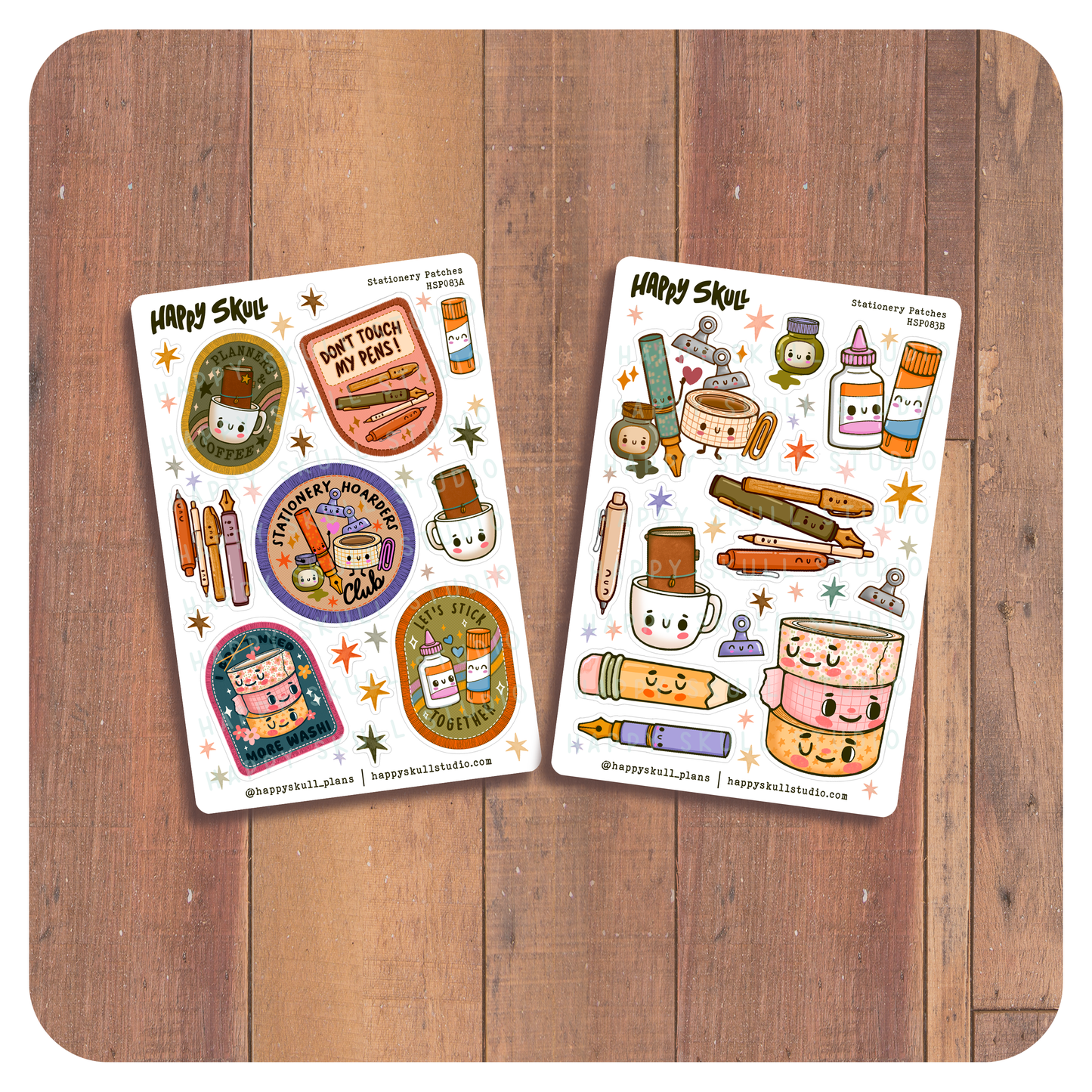 HS083 Stationery Patches