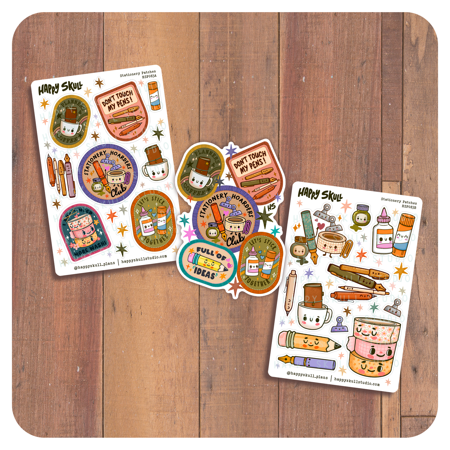 HS083 Stationery Patches