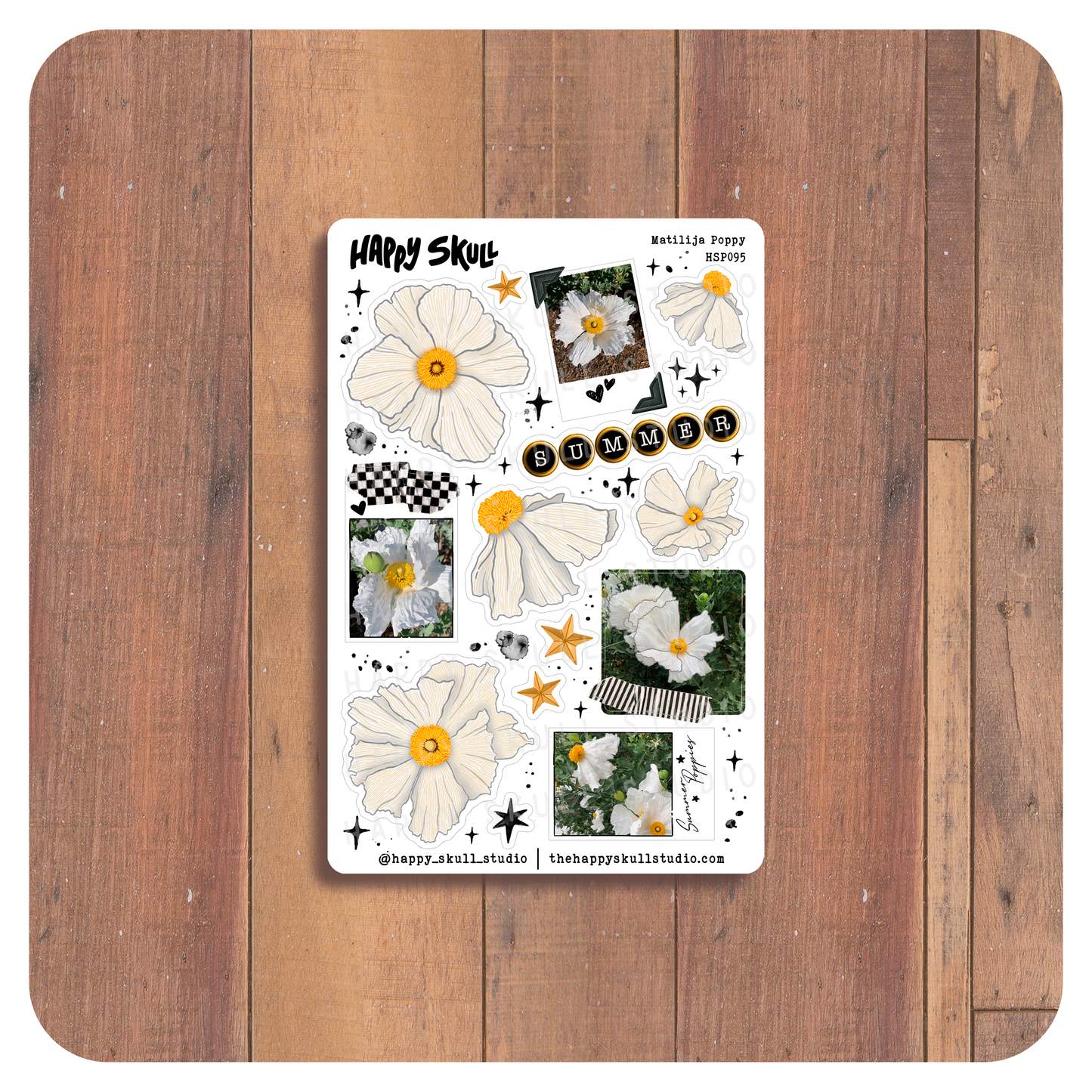 HS095 Matilija Poppy