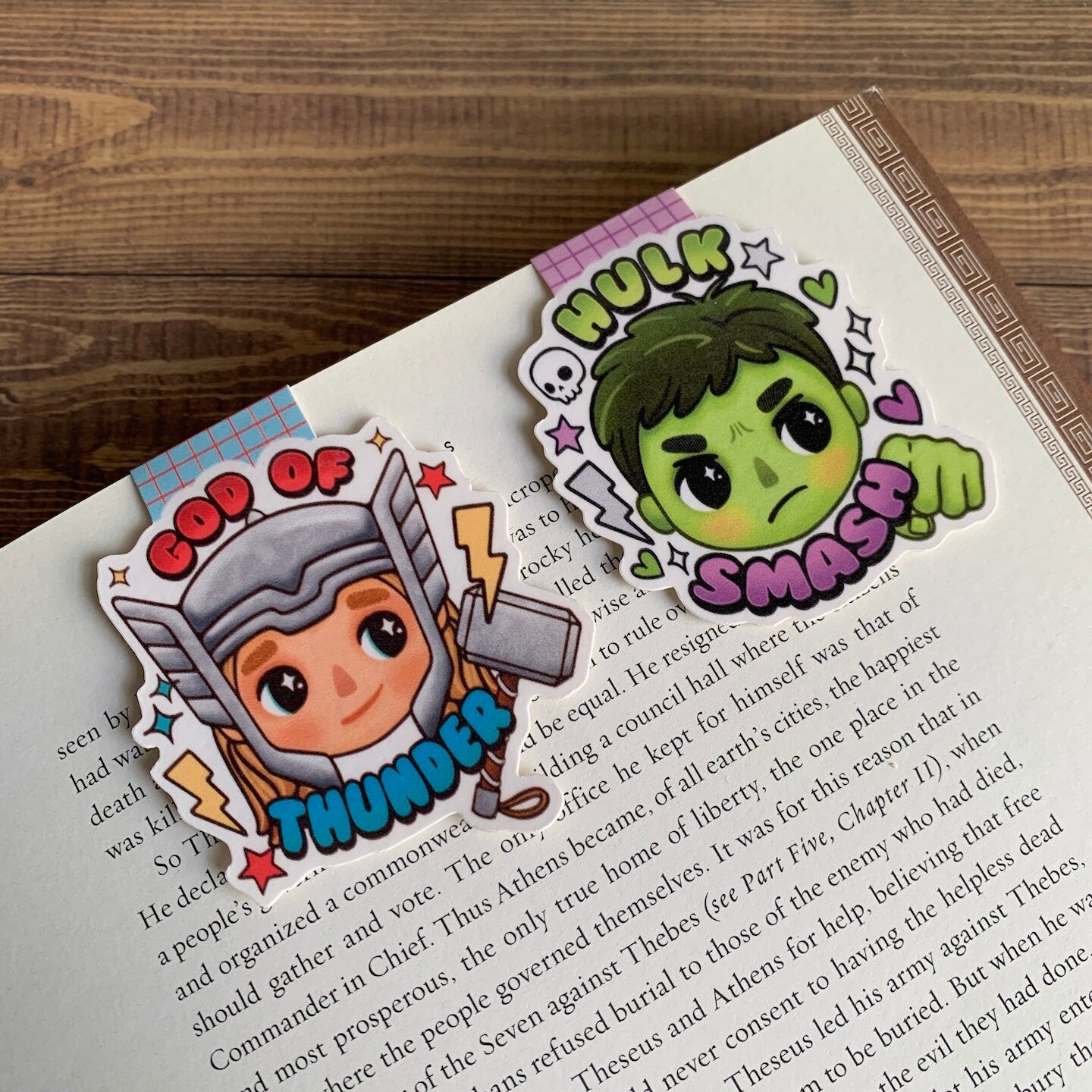 Marvel - Magnetic Bookmarks