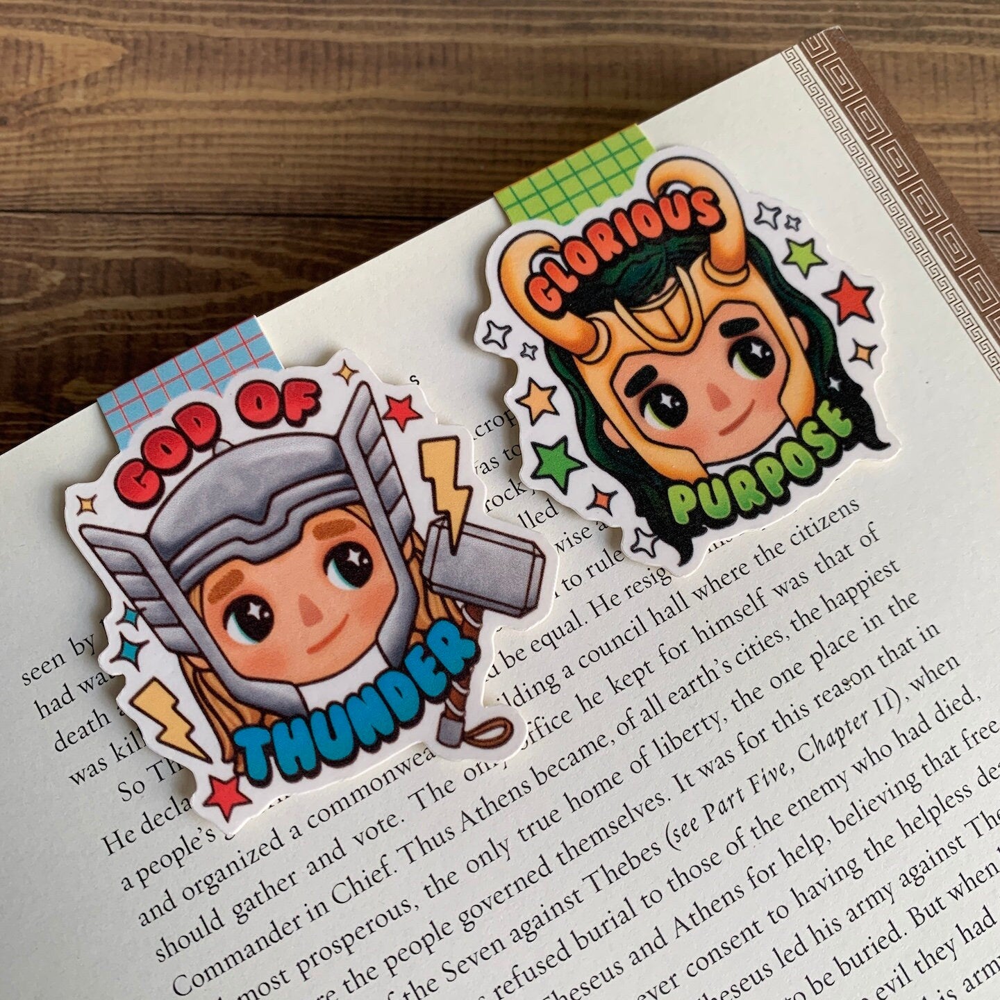 Marvel - Magnetic Bookmarks