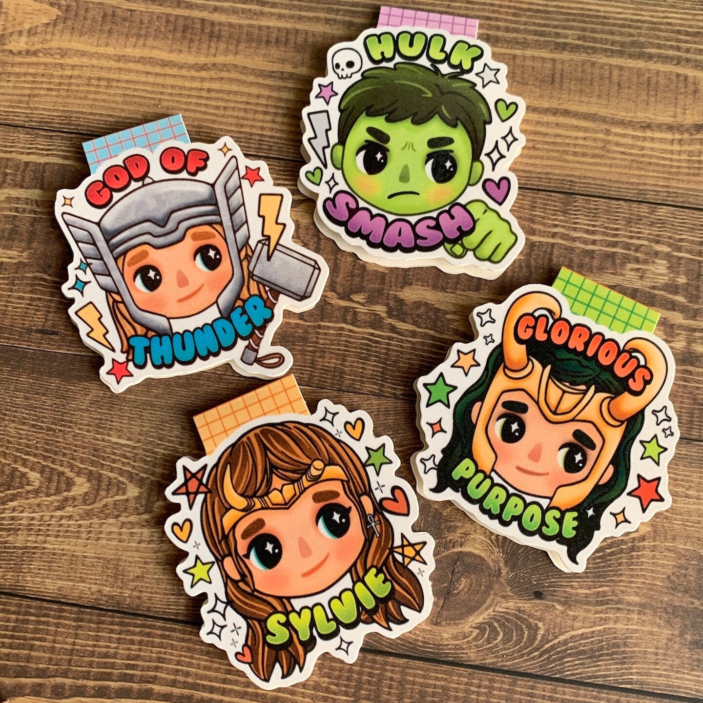 Marvel - Magnetic Bookmarks