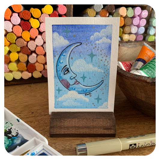 Blue Moon ACEO