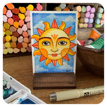 Radiant Sun ACEO