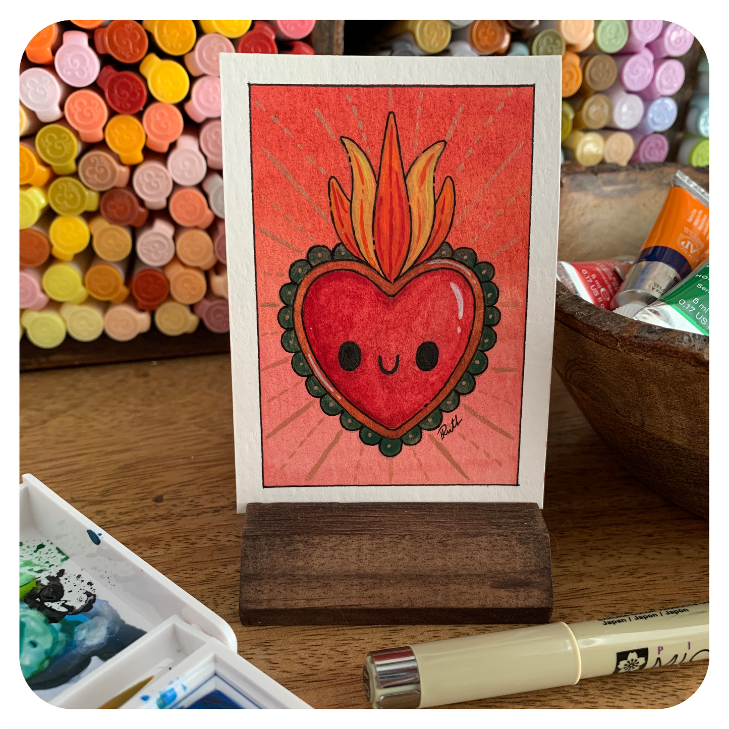 Sacred Heart ACEO