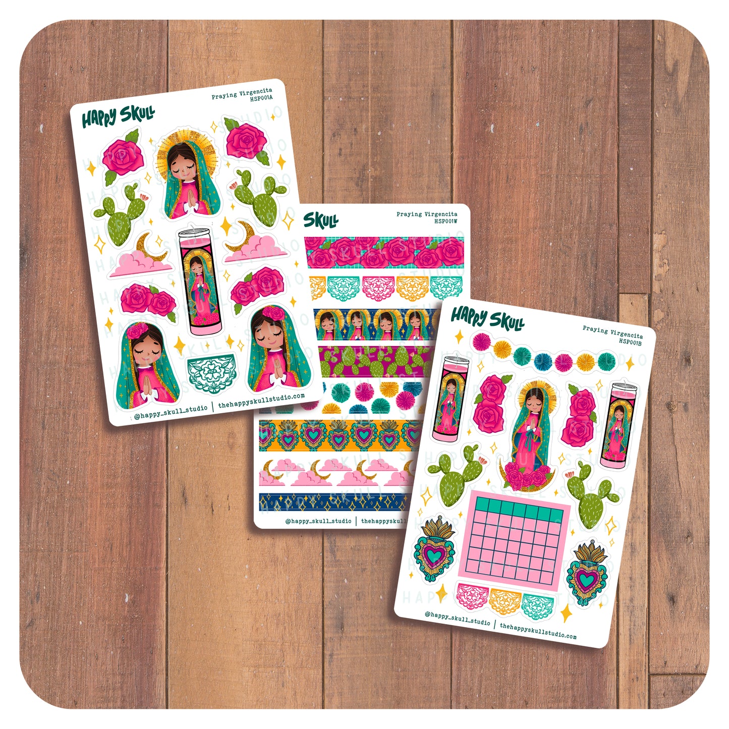 HS001 Praying Virgencita