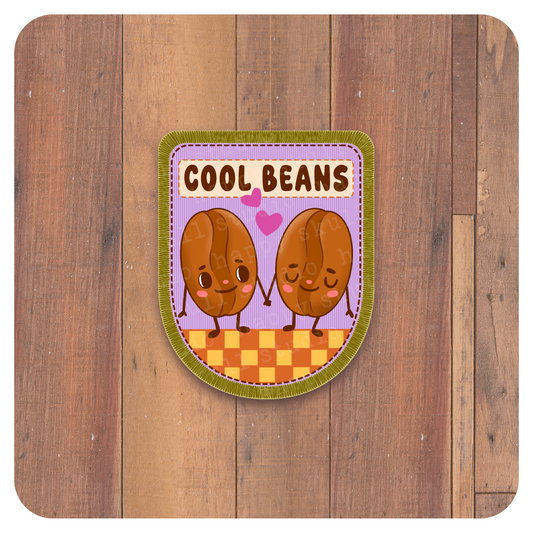 Cool Beans - Handmade Sticker