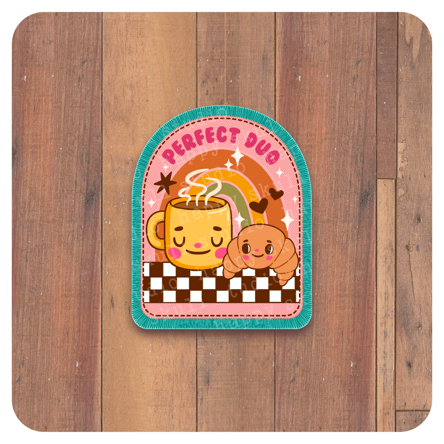 Perfect Duo - Handmade Sticker