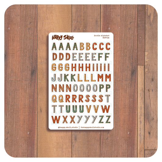 HS103 Doodle Alphabet