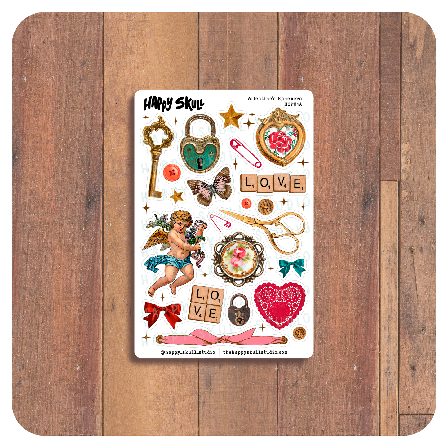 HSP114 Valentine's Ephemera