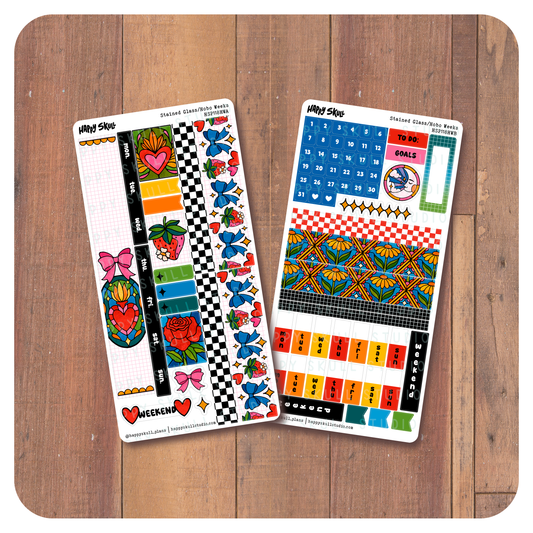 HS118HW Stained Glass-Hobo Weeks