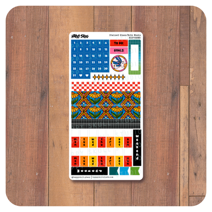 HS118HW Stained Glass-Hobo Weeks