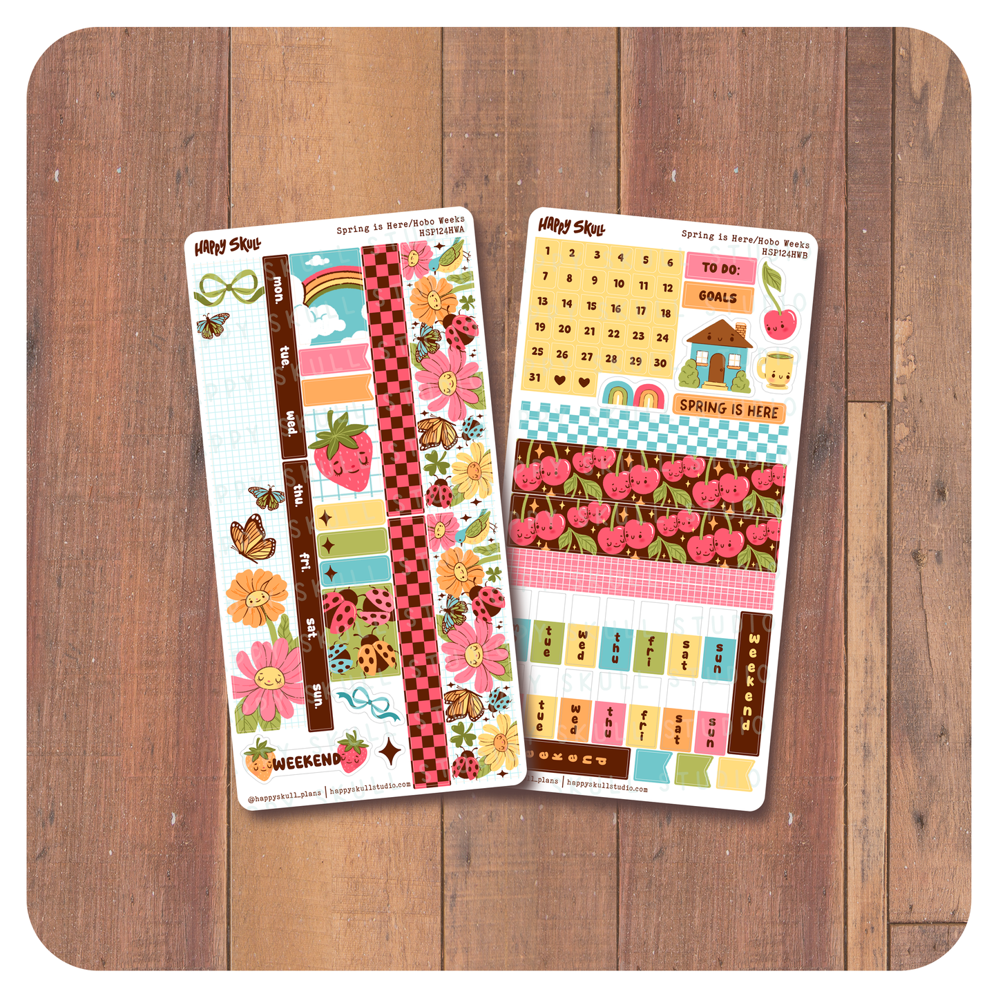 HS124HW Spring is Here-Hobo Weeks