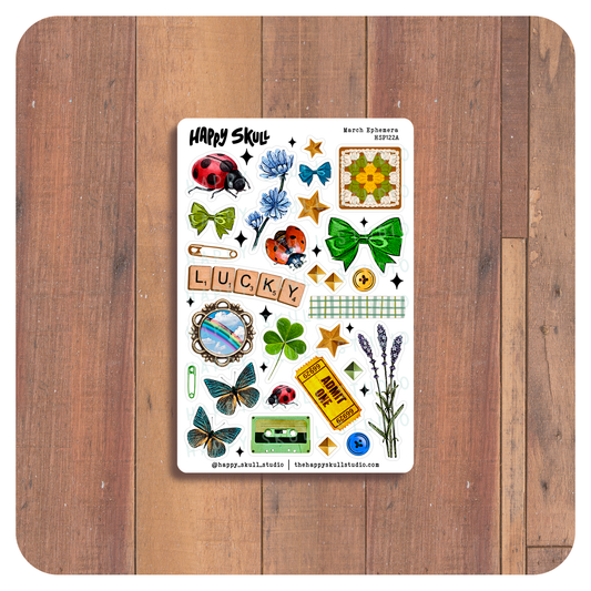 HSP122 March Ephemera