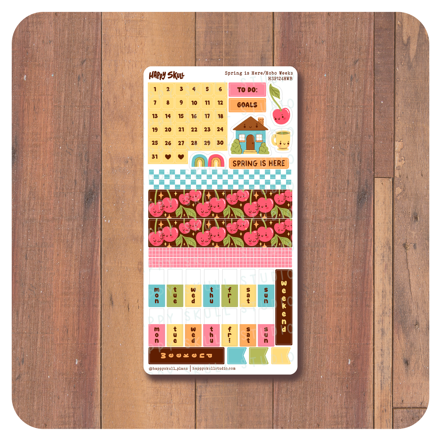 HS124HW Spring is Here-Hobo Weeks
