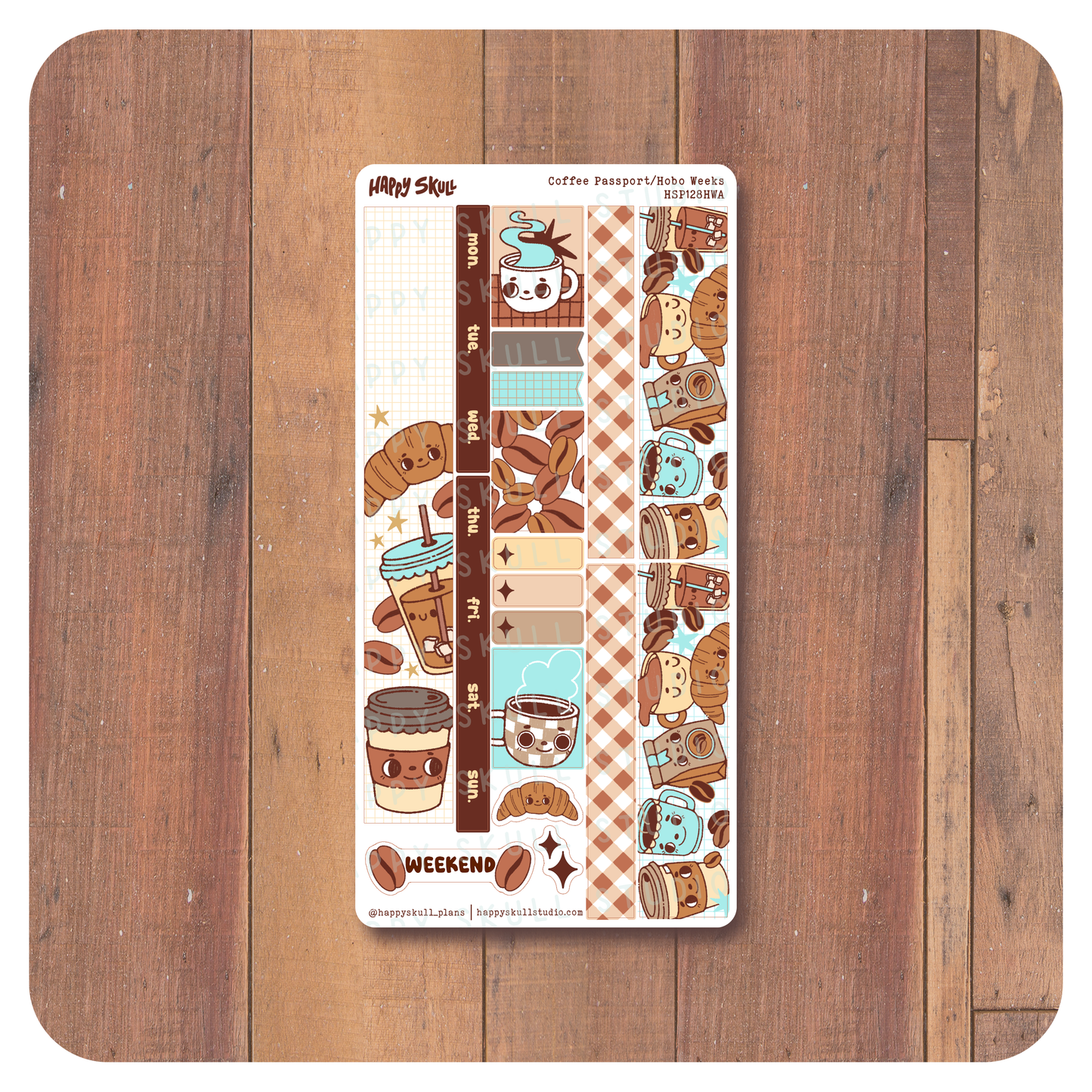 HS128HW Coffee Passport-Hobo Weeks