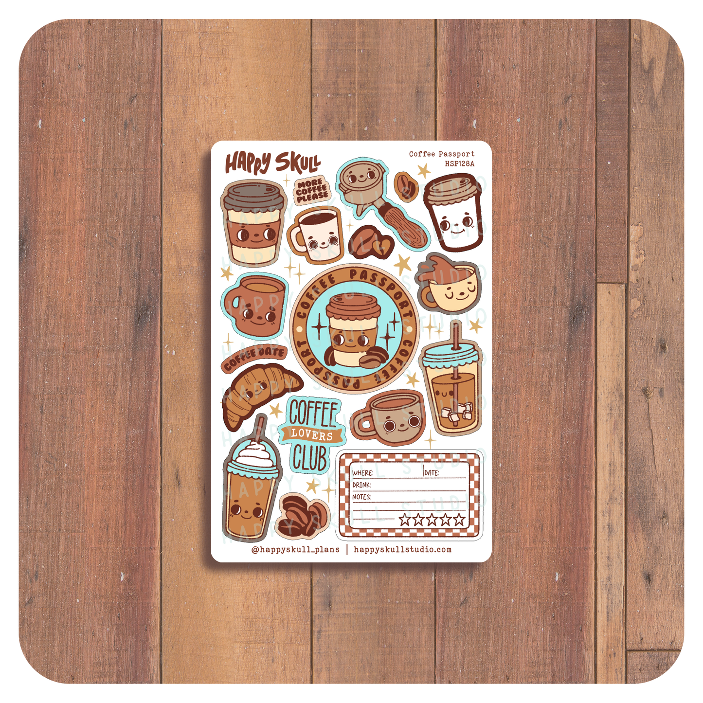 HS128 Coffee Passport