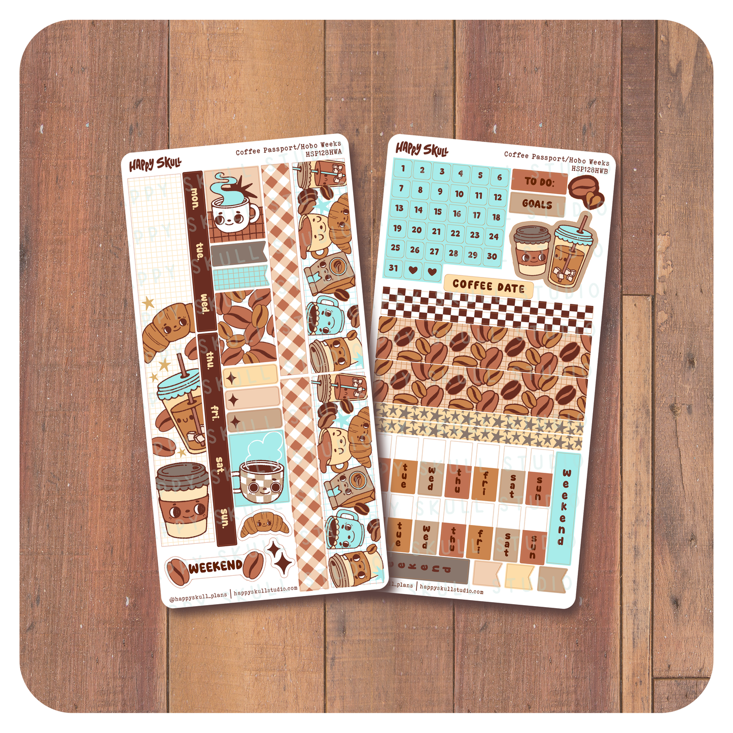 HS128HW Coffee Passport-Hobo Weeks