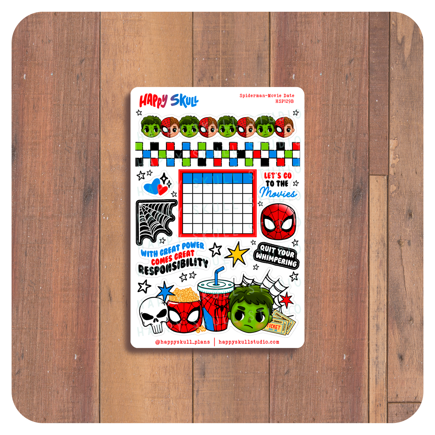 HS129 Spiderman-Movie Date
