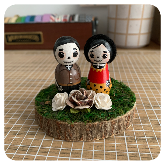 Peg Doll Couple
